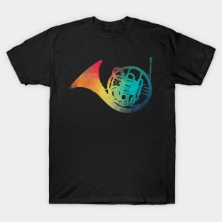 Rainbow color musical instrument T-Shirt